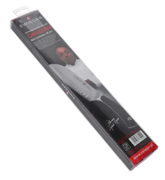 ZWIEGER OBSIDIAN Komplet 5 noży kuchennych / niemiecka stal nierdzewna