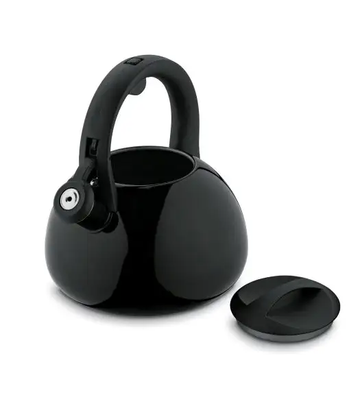 KonigHOFFER MILES II Czajnik 2,7 l / stal nierdzewna / czarny / gaz i indukcja