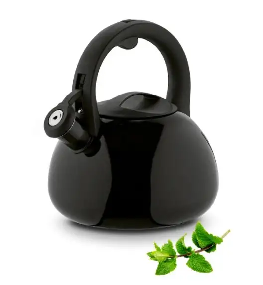 KonigHOFFER MILES II Czajnik 2,7 l / stal nierdzewna / czarny / gaz i indukcja