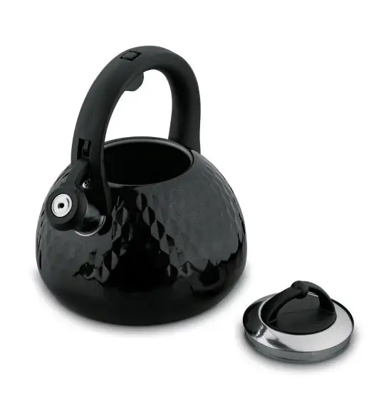 KonigHOFFER MALCOLM Czajnik 2,5 l czarny / stal nierdzewna / gaz i indukcja