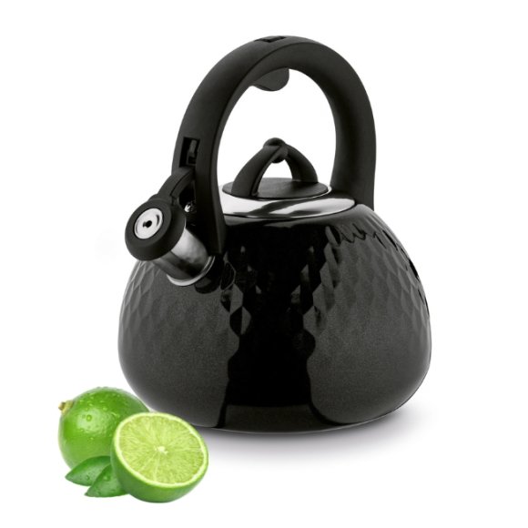 KonigHOFFER MALCOLM Czajnik 2,5 l czarny / stal nierdzewna / gaz i indukcja