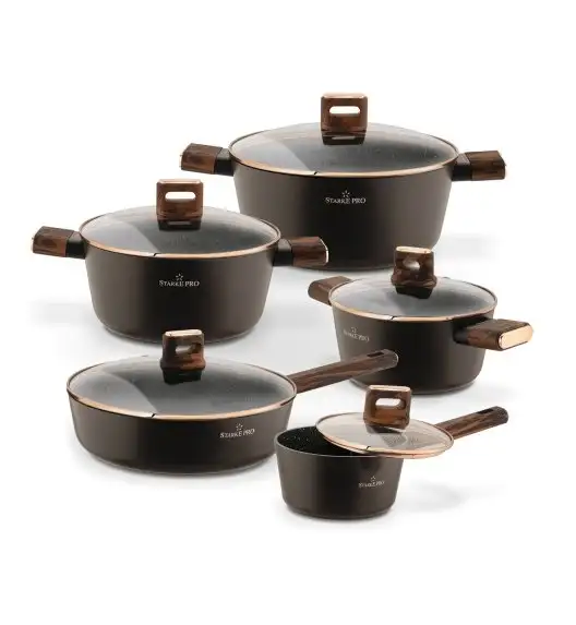 STARKE PRO STARLET KPL. GARNKÓW BROWN 10 EL. (R.16 +GARNEK 20/24/28 +PAT 28)