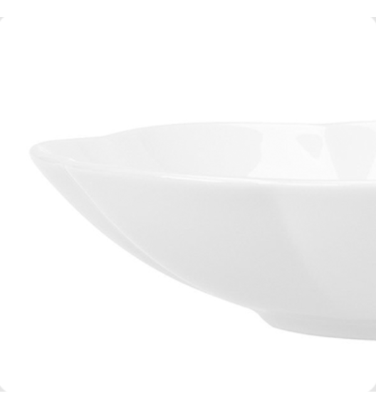 LUBIANA NAOMI Serwis obiadowy 24 os / 72 elementy | biała porcelana