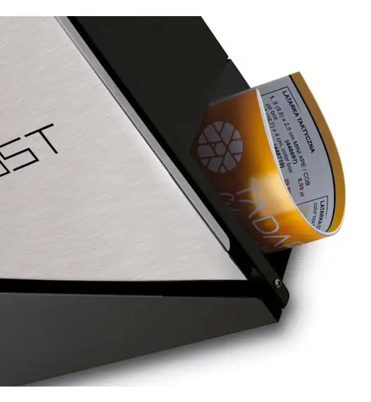 TADAR SKRZYNKA NA LISTY POST ANTRACYT+SS 37X37X10CM