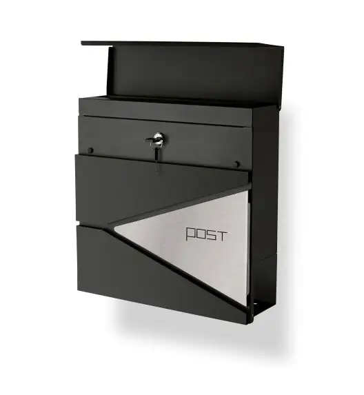 TADAR SKRZYNKA NA LISTY POST ANTRACYT+SS 37X37X10CM