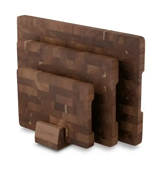 STARKE PRO STARLET KPL.3 DESEK AKACJOWYCH NA STOJAKU 38,5X25,5X2CM/30,5X20,5X2CM/23X15X2CM