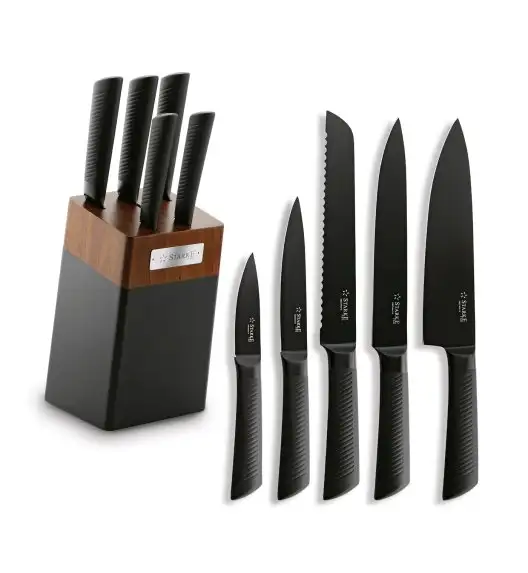 STARKE PRO TAYLOR KPL.NOŻY W BLOKU AKACJOWYM 6ELEM.