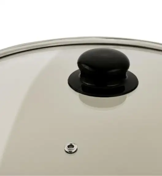 TADAR EMALIOWANY GARNEK 28CM O KURCZAKI....POKRYWA/SZ