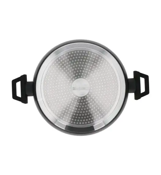 ZWIEGER FORTE Komplet garnków z pokrywkami 10 el / 16, 18, 20, 24, 28 cm / aluminium