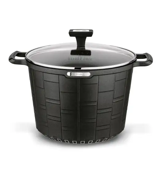 STARKE PRO CROWS MARBLE GARNEK Z POKRYWĄ 24X17,5CM 6,5L