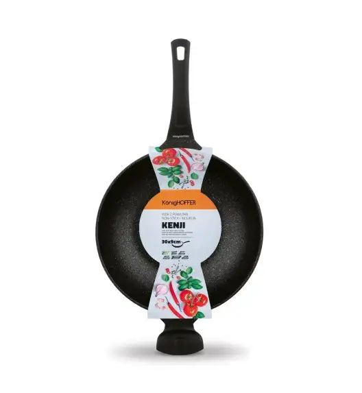 KONIGHOFFER WOK NON-STICK KENJI 30CMX9CM BEZ POKRYWY
