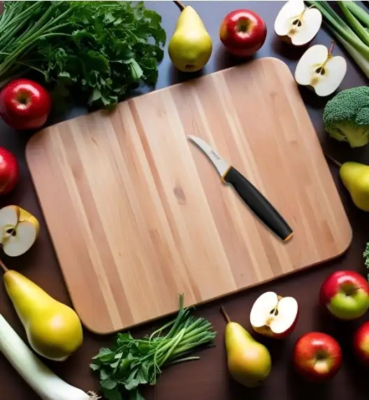 FISKARS CONTROL+ Nóż do obierania z wygiętym ostrzem 7 cm / japońska stal nierdzewna