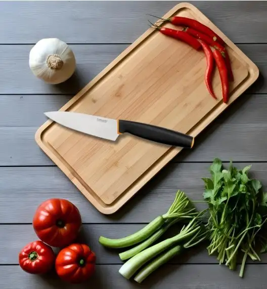 FISKARS CONTROL+ Nóż Szefa Kuchni 12 cm / japońska stal nierdzewna