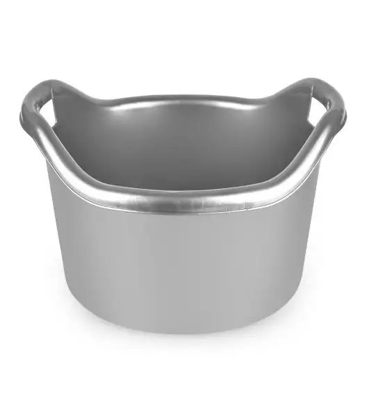 TADAR HEGA MISKA ORINICO OKRĄGŁA 6L SREBRNA