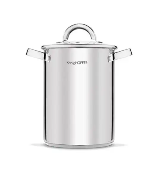 KONIGHOFFER GARNEK WYSOKI WIELOFUNKCYJNY Z SITKIEM 4L 16X21CM INDUKCJA