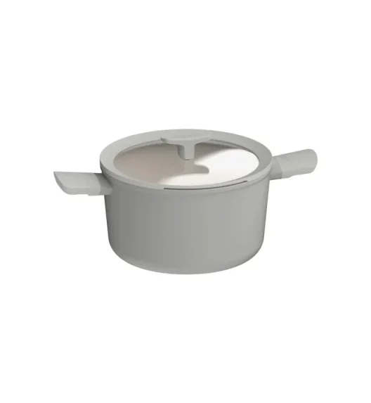 BERGHOFF BALANCE ECO GREY Garnek z pokrywą 24 cm x 14 cm, 5,5 L