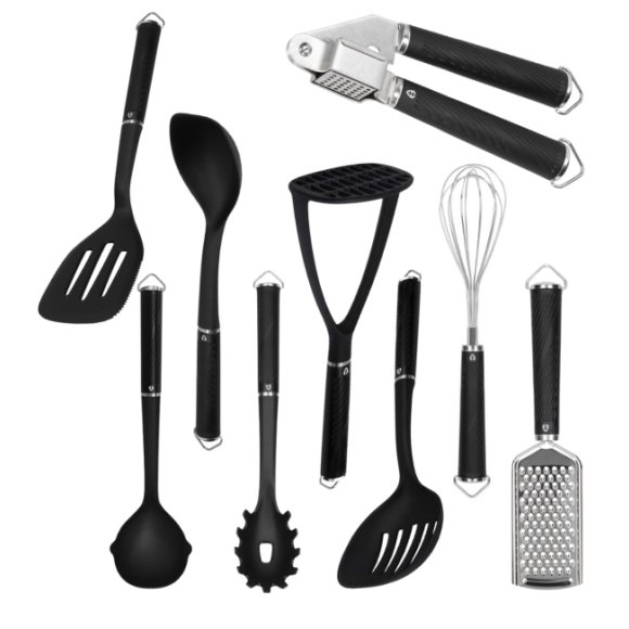 ZWIEGER FORTE Komplet 9 akcesoriów do gotowania / tworzywo sztuczne