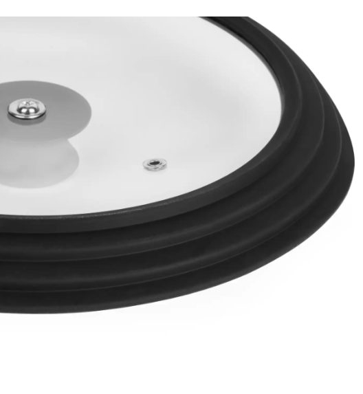 GERLACH AMBIENTE Komplet Garnki z pokrywkami 10 el + Patelnie Smart Steel 20, 24, 28 cm + pokrywka silikonowa 24/26/28 cm 