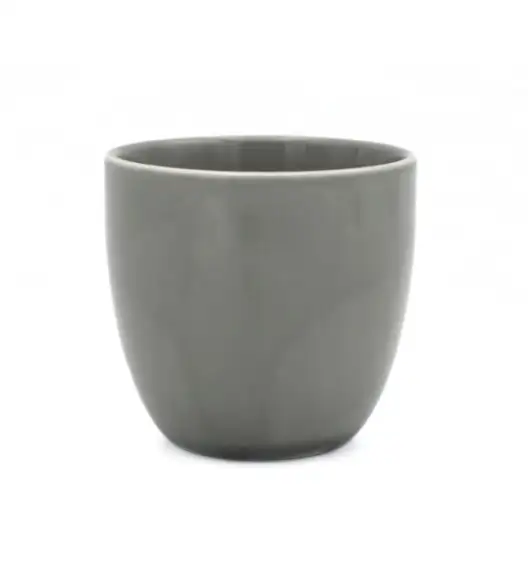 WYPRZEDAŻ! LUBIANA BILL | K1 Kubek 300 ml - 1 SZT - bez ucha | szary | porcelana 