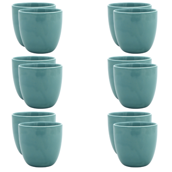 WYPRZEDAŻ! LUBIANA BILL | K5 Kubek 300 ml bez ucha | morski | porcelana x 12 SZT.