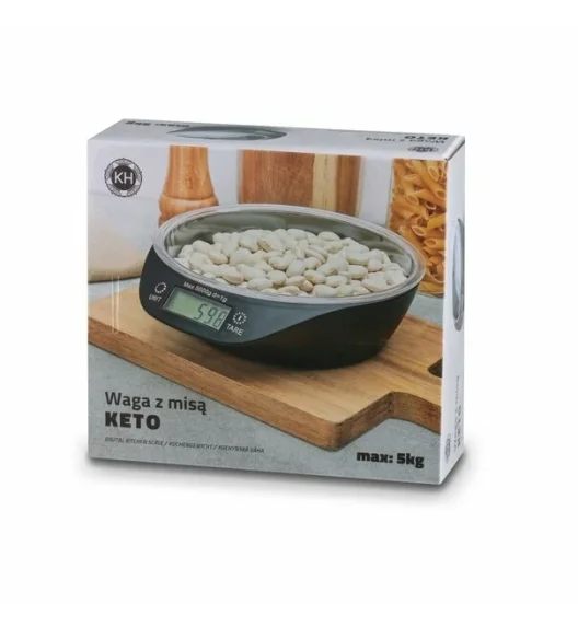 KÖNIGHOFFER WAGA ELEKTRONICZNA Z MISĄ KETO 5KG