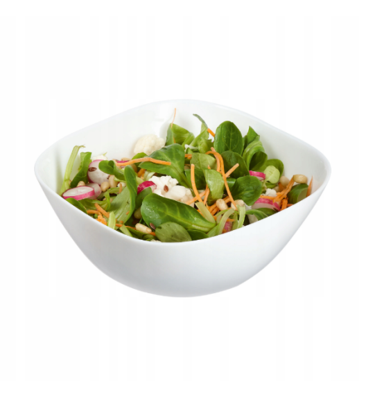 LUMINARC CARINE WHITE Salaterka 14 cm | szkło hartowane | Q7016