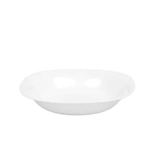 LUMINARC CARINE WHITE Talerz głęboki 21 cm | szkło hartowane | L5406