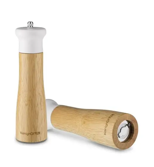 KONIGHOFFER COSMIC MŁYNEK RĘCZNY BIAŁY 5,8X5,8X21,5CM