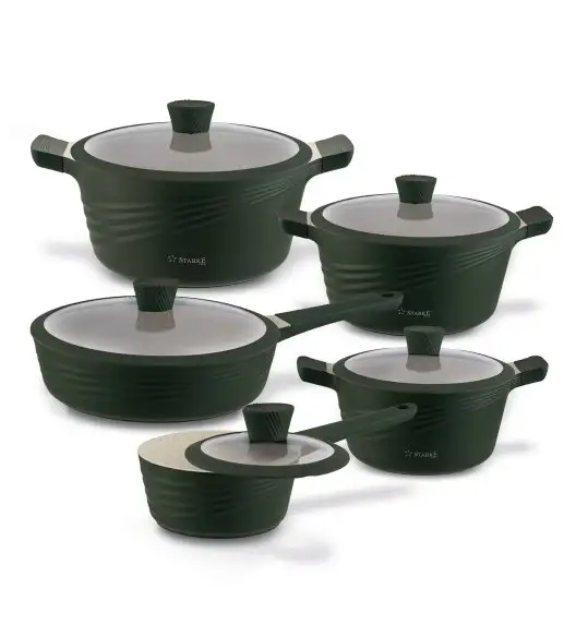 STARKE PRO NATURALE KPL.GARNKÓW 10EL.( R.16CM+G.20/24/28CM +PAT.28)