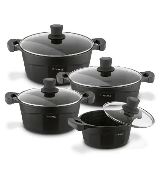 STARKE PRO OCTAGON MARBLE KPL.GARNKÓW 8EL. ( GARNEK Z/P 20/24/28 +PAT. KRÓT.UCH 28 Z/P)