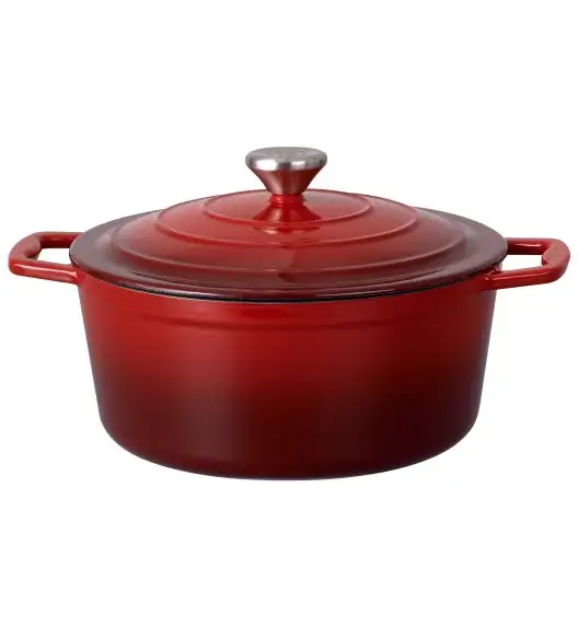 MG HOME | Garnek żeliwny INFINITO 25 cm / emaliowany