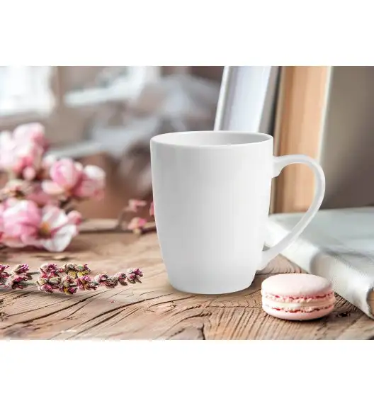 MG HOME | ZESTAW KUBKÓW PORCELANOWYCH CLASSIC 6x360 ml