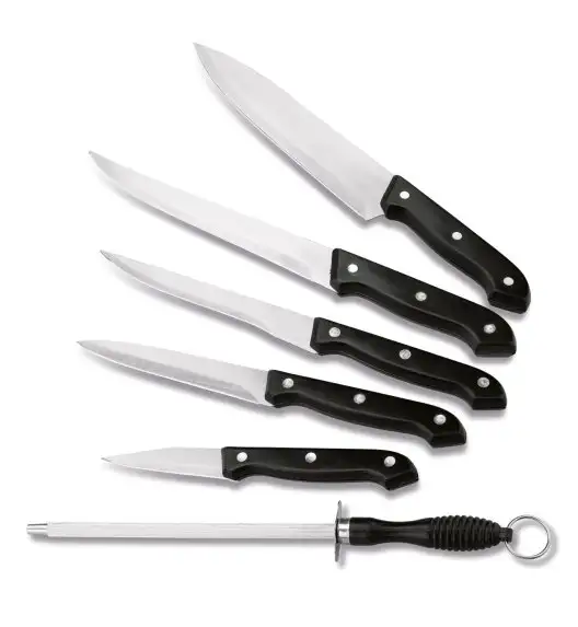 TADAR KPL.NOŻY SELVA 6ELEM. Z OSTRZAŁKĄ