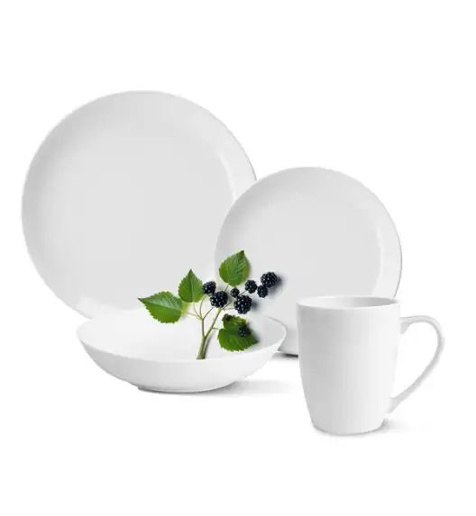 MG HOME CLASSIC Komplet obiadowo-kawowy  24 el. / 6 os. / porcelana