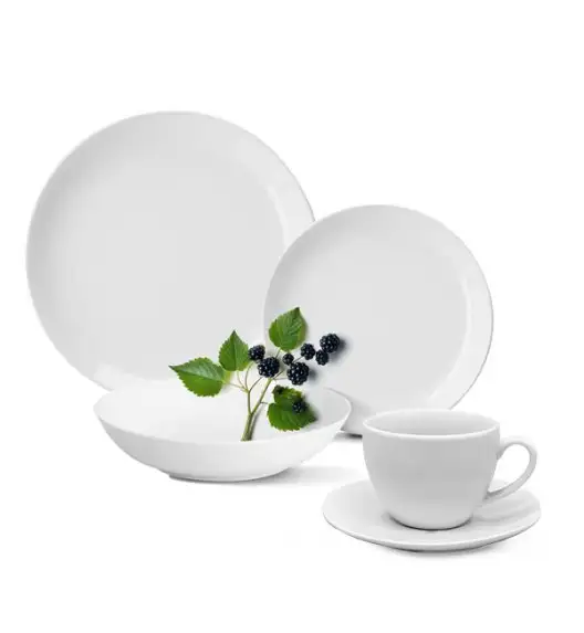 MG HOME CLASSIC Komplet obiadowo-kawowy  60 el. / 12 os. / porcelana