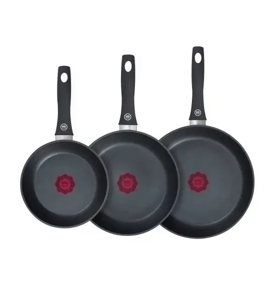 MG HOME | THERMO SENSOR KOMPLET 3 PATELNI ALUMINIOWYCH 20/24/28 CM