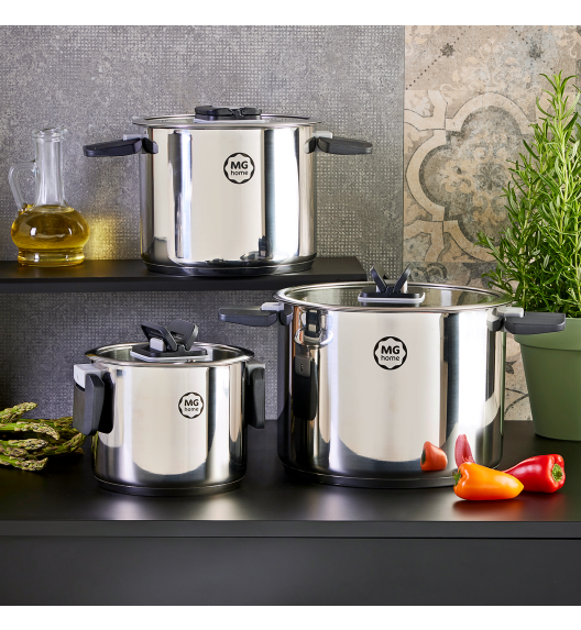 MG HOME | HANDY KOMPLET GARNKÓW ZE SKŁADANYMI UCHWYTAMI 6 EL.