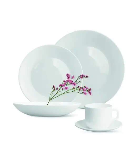 MG HOME | OPAL ABRIA KOMPLET OBIADOWY 30 EL (OKRĄGŁY)