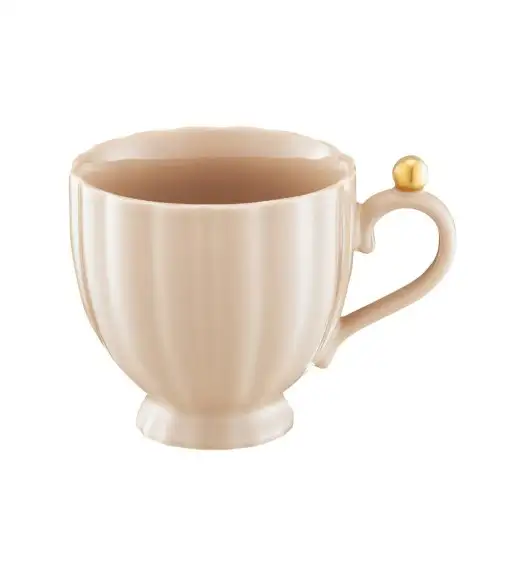 AMBITION CURLY GOLD KUBEK 250ML BEZOWY