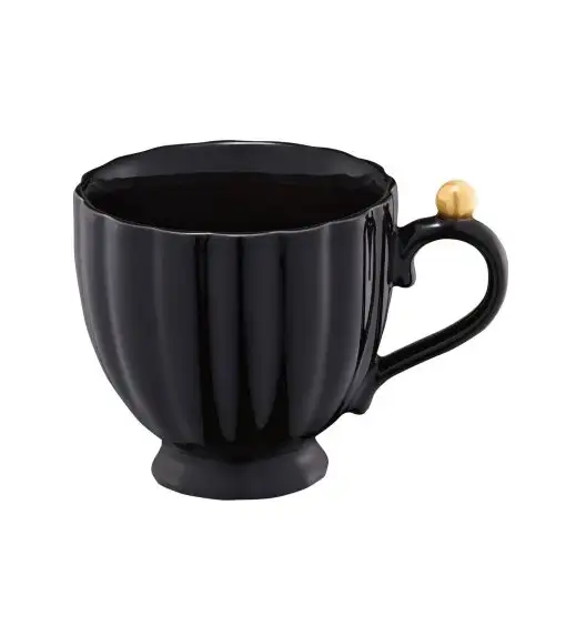 AMBITION CURLY GOLD KUBEK 250ML CZARNY