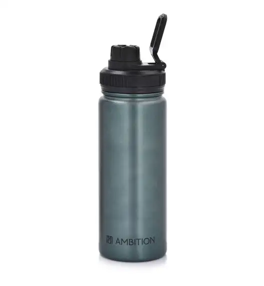 AMBITION GYM BIDON TERM 550ML ZIELONY