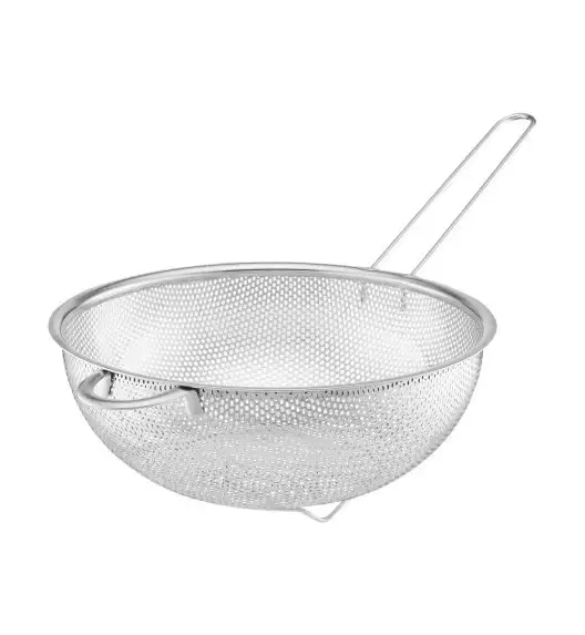 AMBITION STEEL DURSZLAK NIERDZEWNY Z RACZKA 22CM