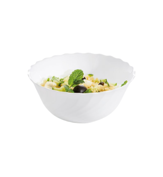 LUMINARC TRIANON WHITE Salaterka 12 cm / szkło hartowane | H4917