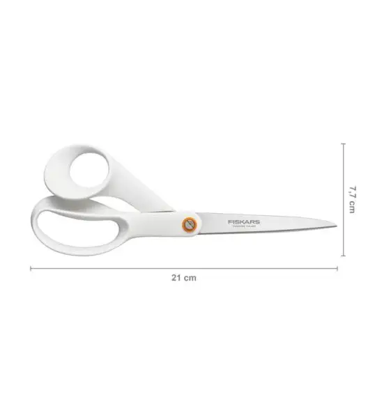 FISKARS FUNCTIONAL FORM 1020412 Nożyczki uniwersalne 21 cm / białe