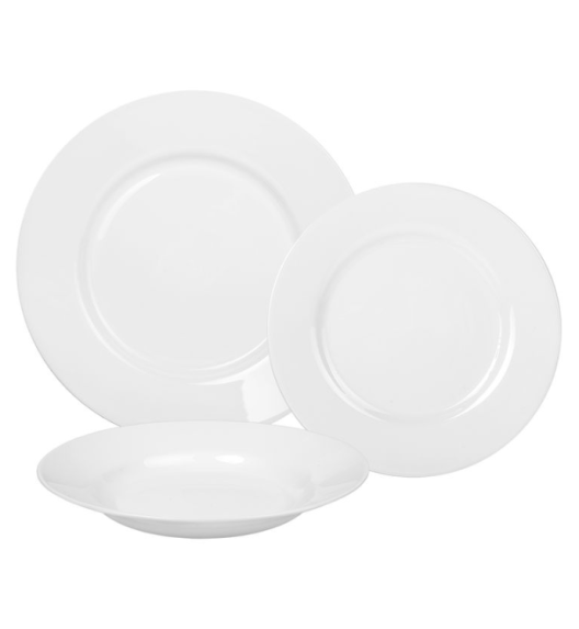 LUMINARC EVERY DAY Serwis obiadowy 18 el dla 6 osób | szkło hartowane | G0566