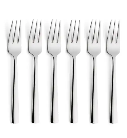 AMEFA PHOENIX Sztućce UE 6x Widelczyk do ciasta luzem / stal nierdzewna 18/0