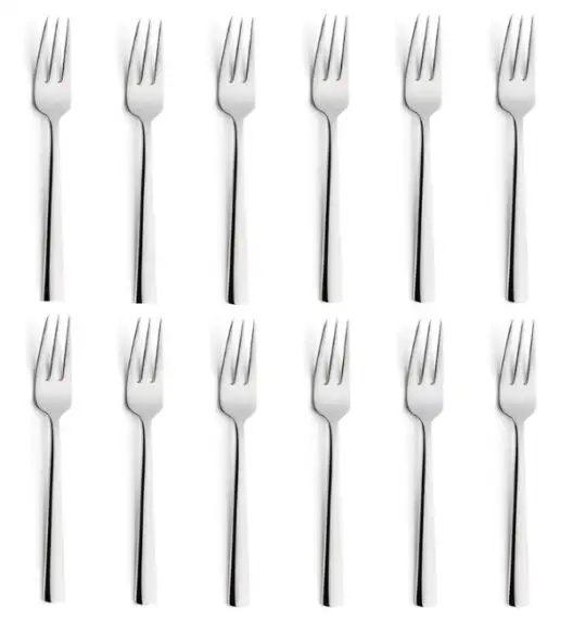AMEFA PHOENIX Sztućce UE 12x Widelczyk do ciasta luzem / stal nierdzewna 18/0