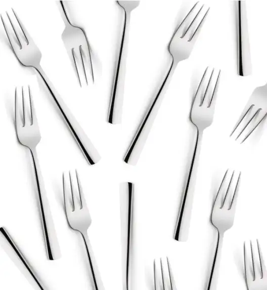AMEFA PHOENIX Sztućce UE 60x Widelczyk do ciasta luzem / stal nierdzewna 18/0