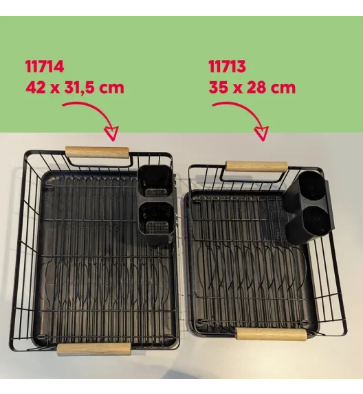 KELA | Rica | suszarka do naczyń, 42 x 31,5 x 15 cm