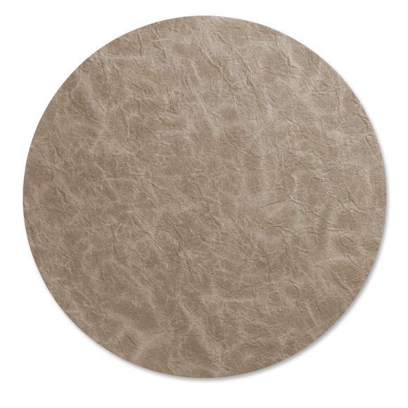 KELA | Kalea | podkładka dekoracyjna, sztuczna skóra, 38 cm, brązowa